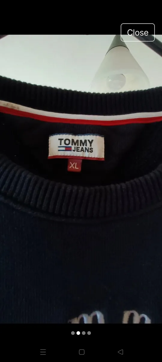 Tommy Jeans kids jumper xl or small mens. Must Go - Image 3