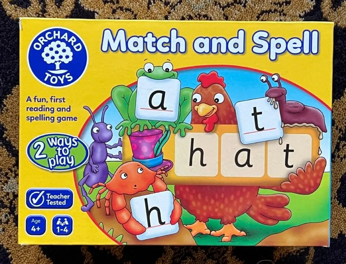 Board game match and spell Orchard toys - Image 1