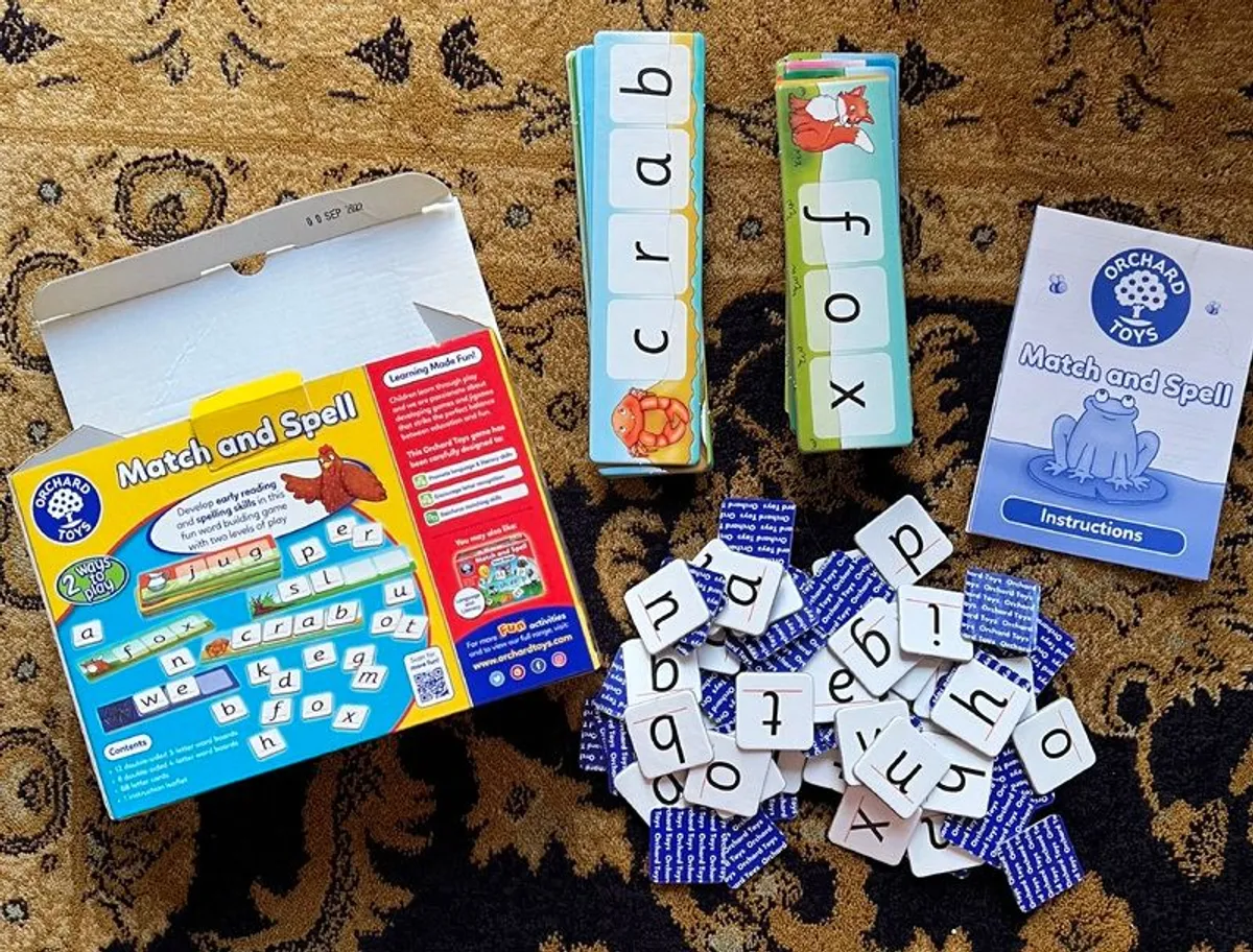 Board game match and spell Orchard toys - Image 2