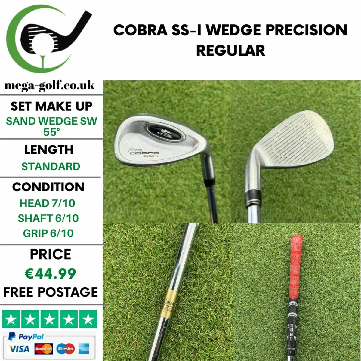 Cobra SS-I Wedge Sw 55° / Precision Regular - Image 1