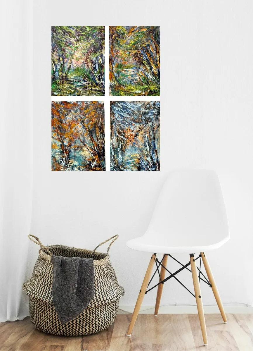 ArtH2O 2025 - Quadriptych - Whispers of the Season - Image 2