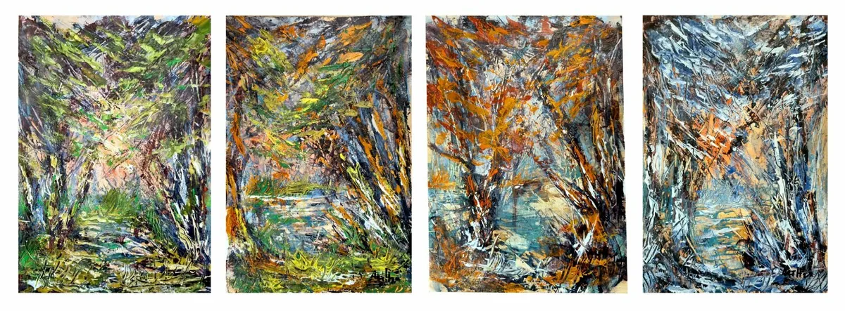 ArtH2O 2025 - Quadriptych - Whispers of the Season - Image 4