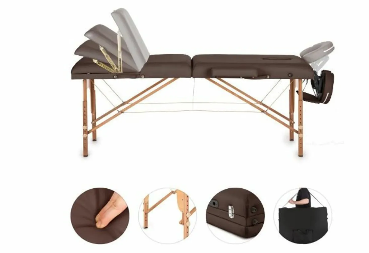 MT 500 Massage Table 210 cm 200 kg Foldable - Image 2