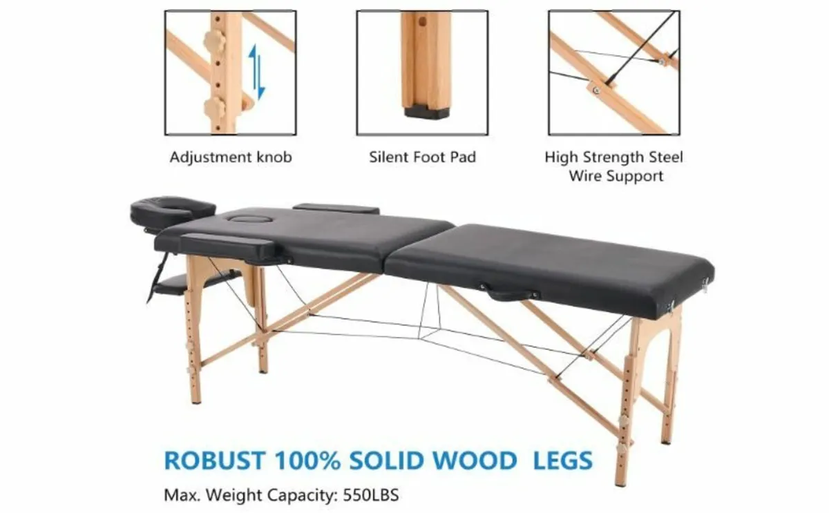 Folding Massage Table - Image 2