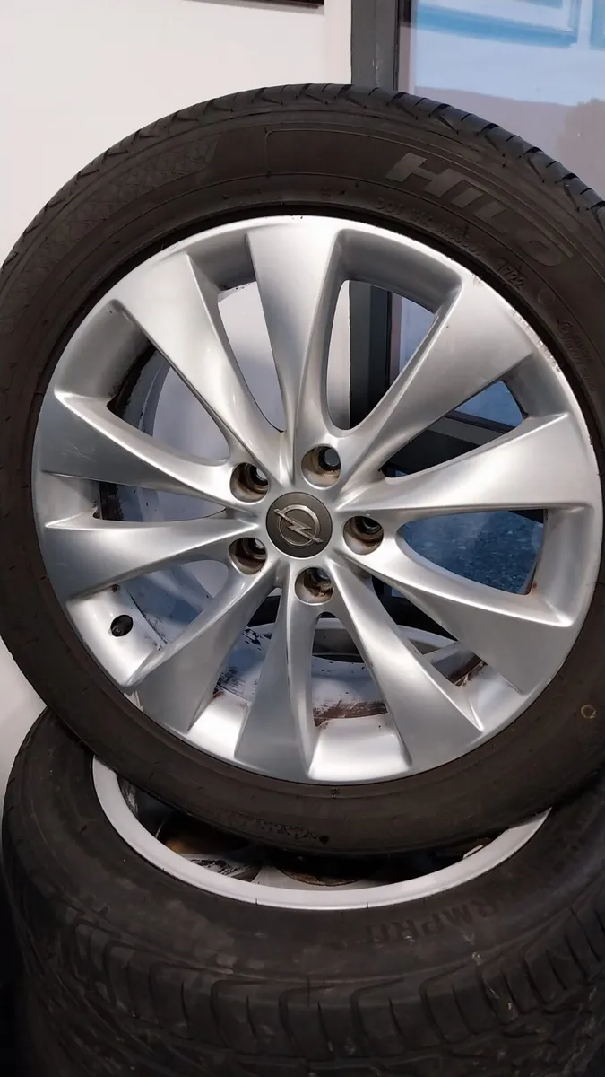 2012 Opel Astra 18" Alloy Wheels Set 235/50R18 - Image 1