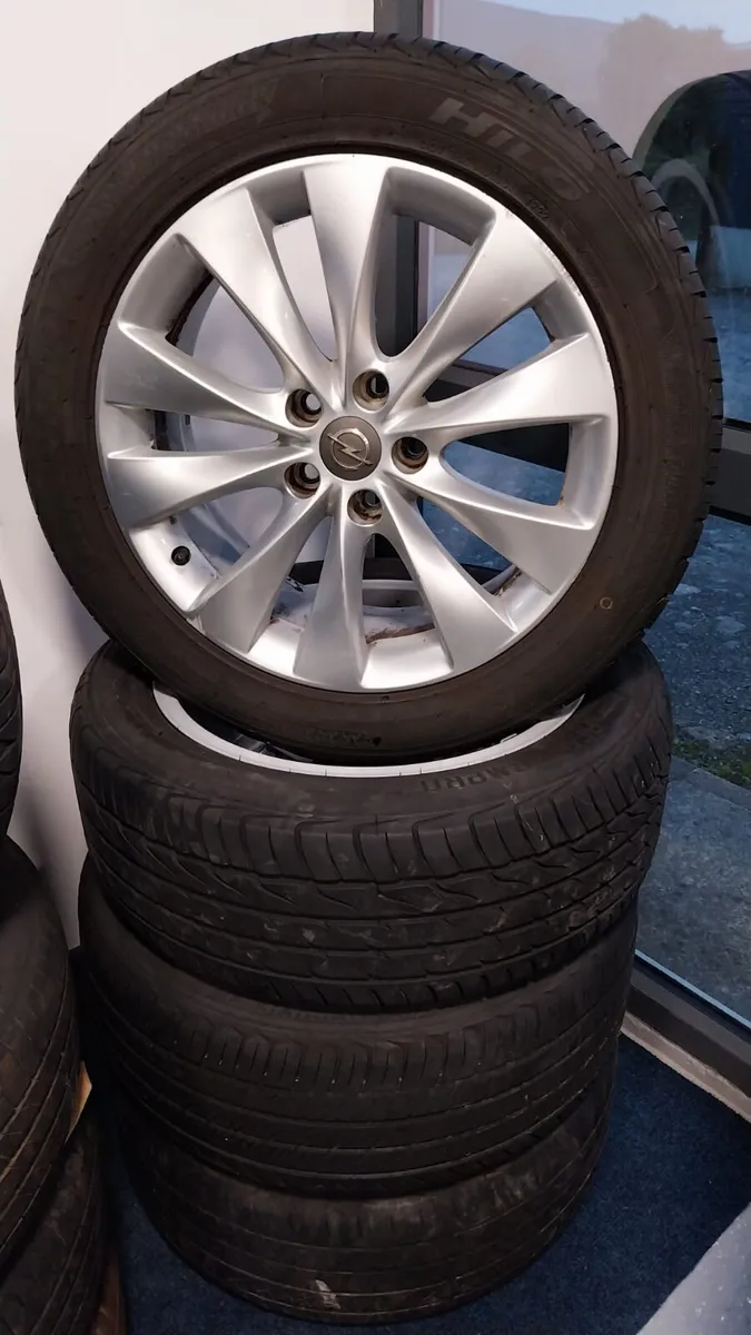 2012 Opel Astra 18" Alloy Wheels Set 235/50R18 - Image 2