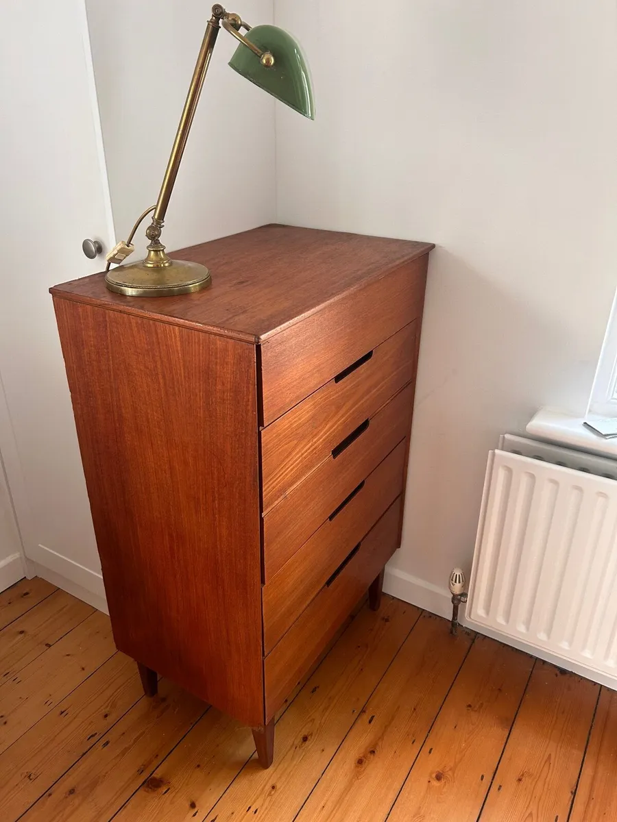 Mid century 1970s Teak set of Drawers. - Image 3