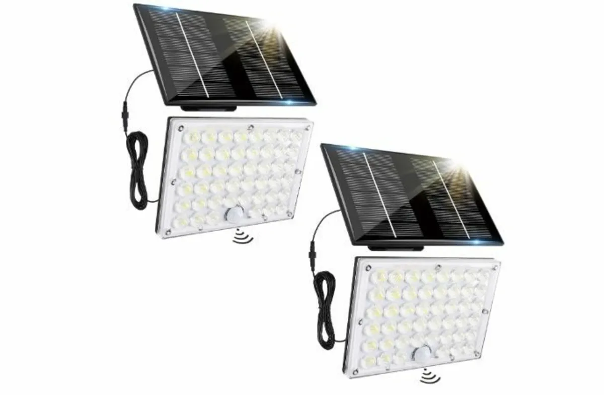 Pack of 2 Solar Lights for Outdoor - Image 1