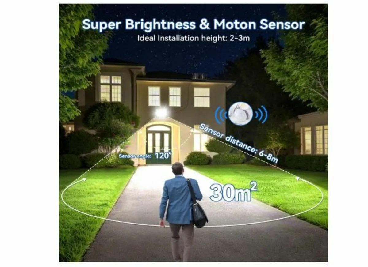 Pack of 2 Solar Lights for Outdoor - Image 3