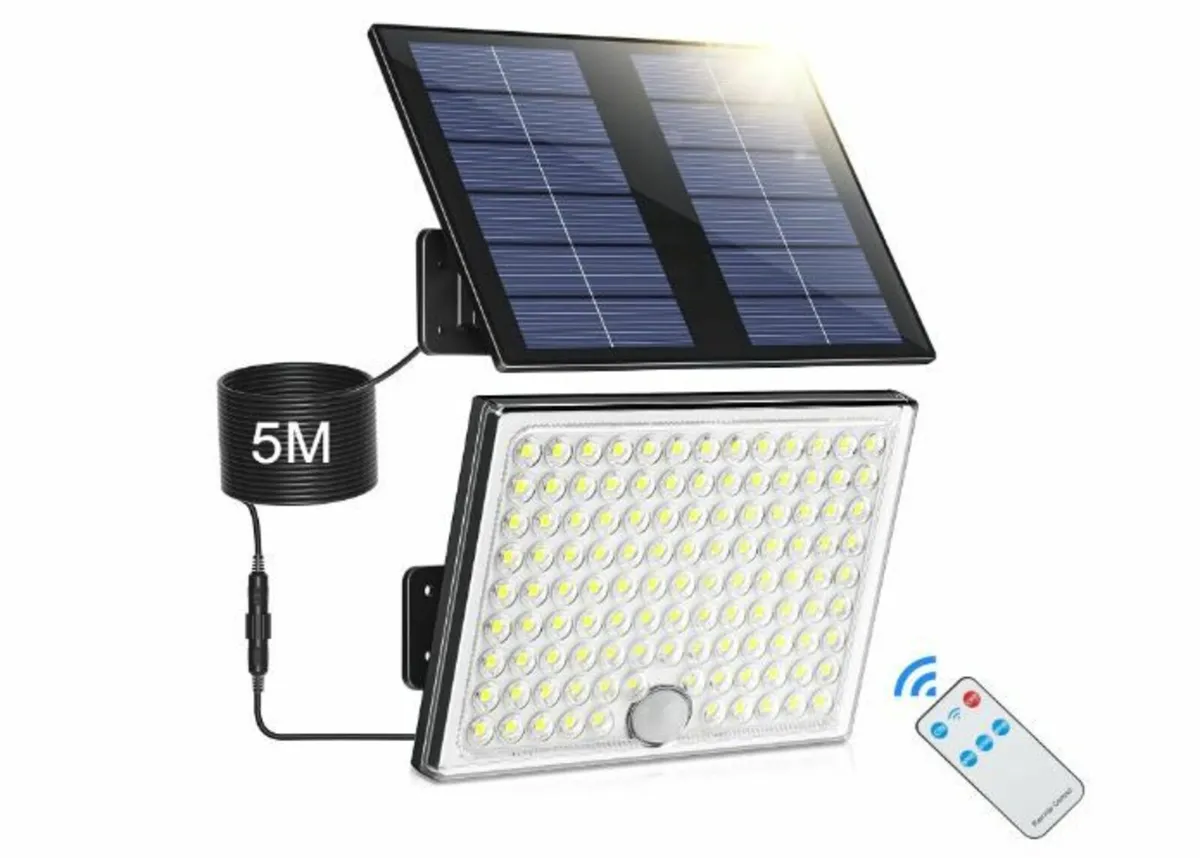 Solar Lights for Outdoor Use with Remote Control - Image 3
