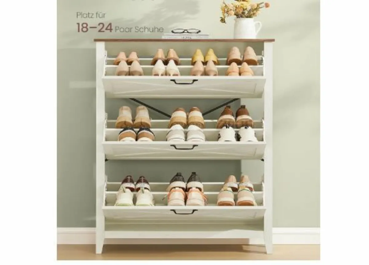 Collection - Shoe Cabinet 3 Flaps - Image 3