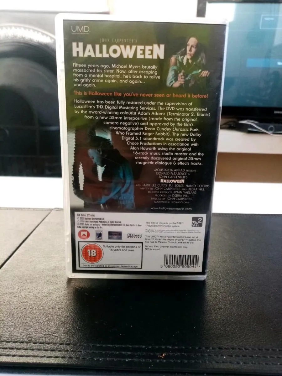 Halloween UMD Sony PSP-Rare - Image 4