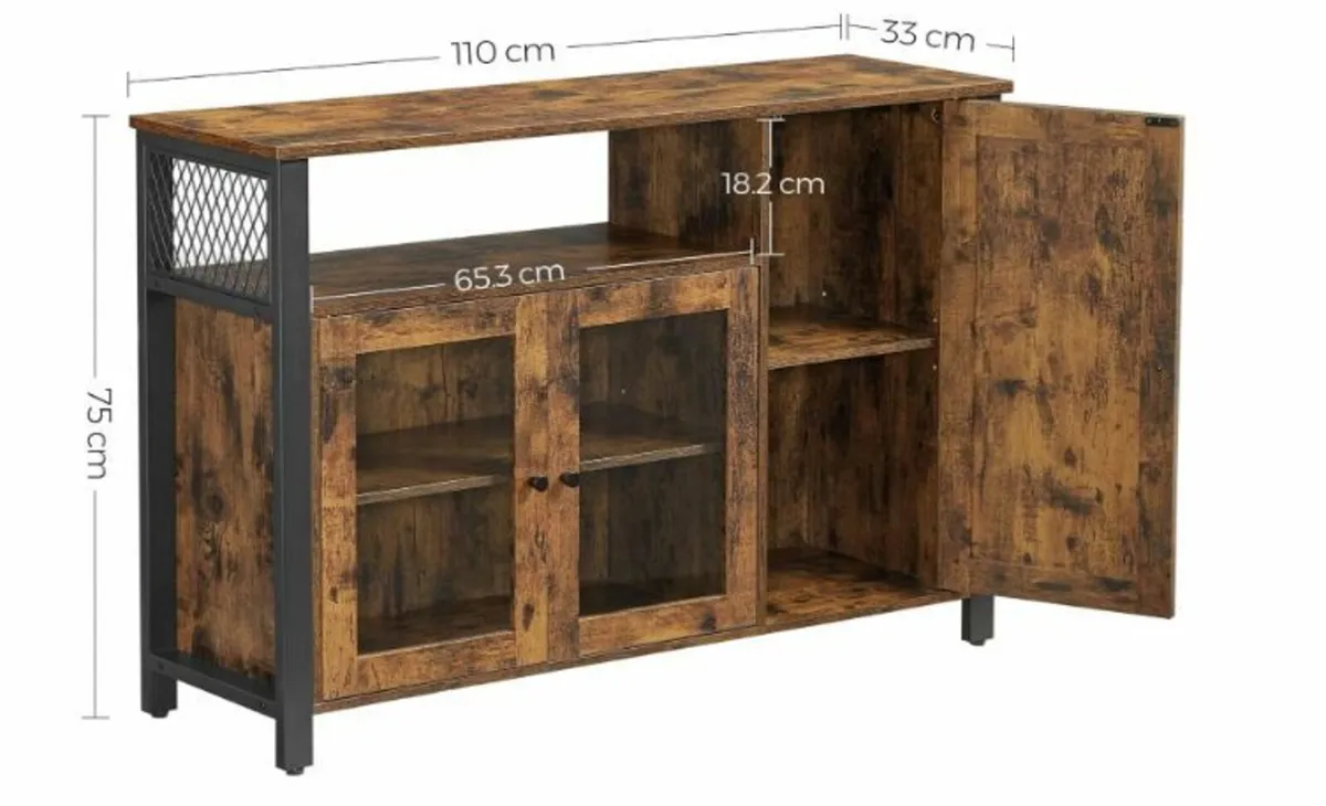 Sideboard Kitchen Cabinet Storage - Image 4