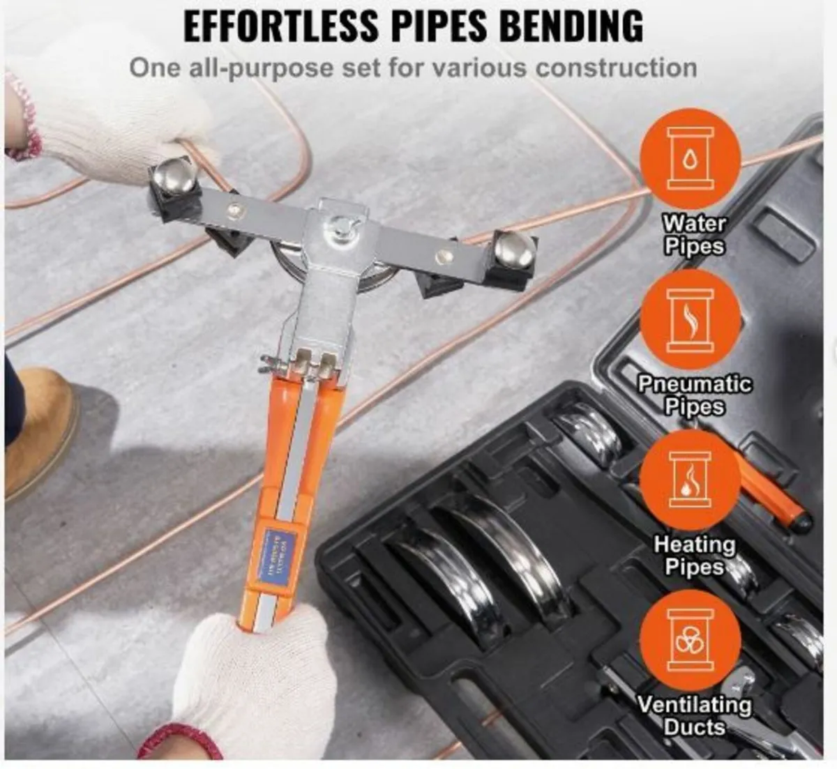Pipe Tube Bender, 6.4mm-22.2mm - Image 4