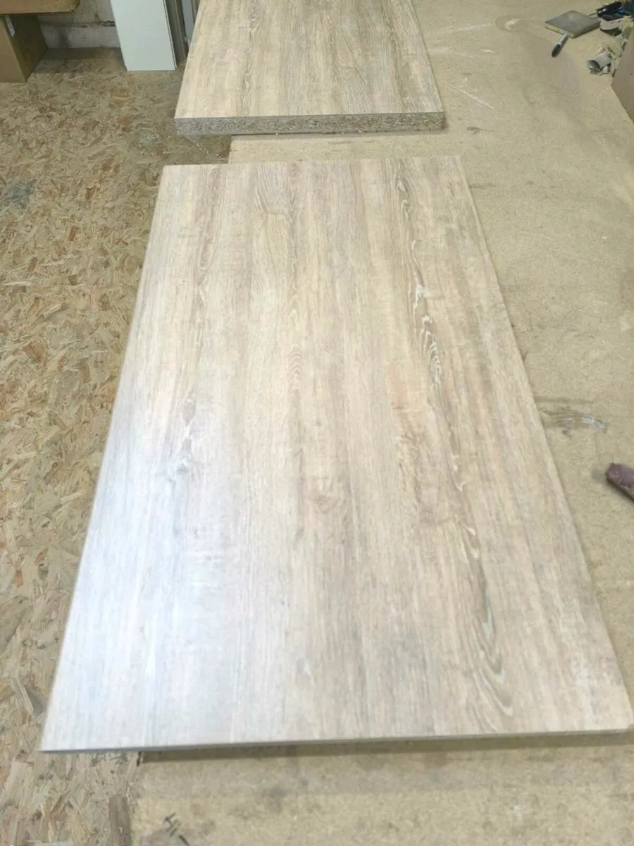 2 NEW counter worktops oak Formica - Image 2