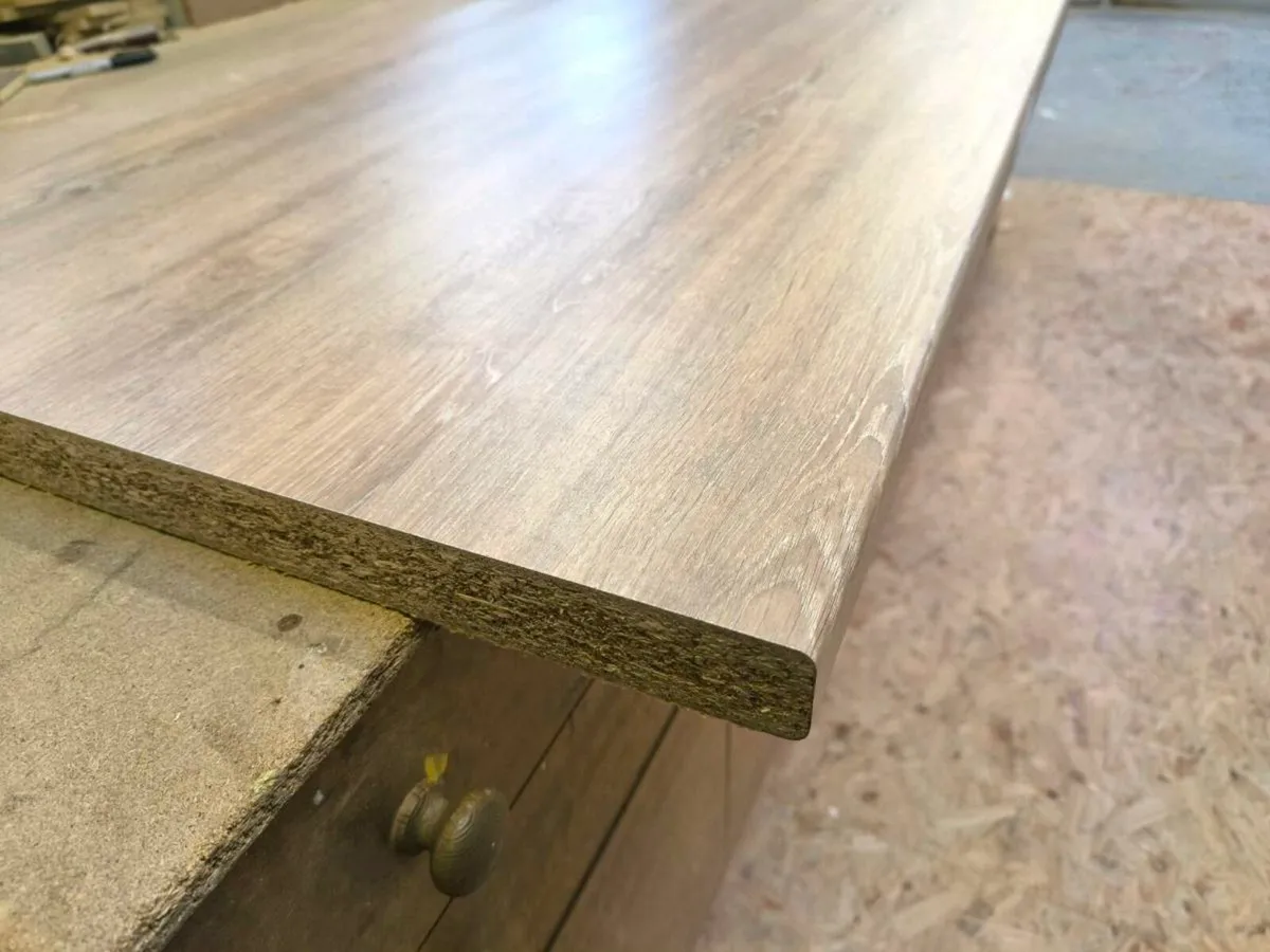 2 NEW counter worktops oak Formica - Image 4