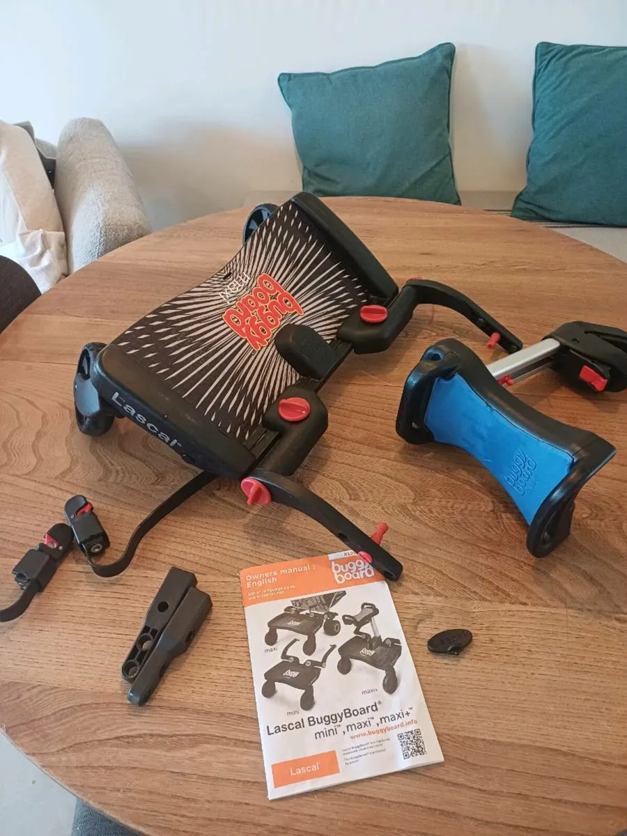 Buggy board with saddle - Image 2