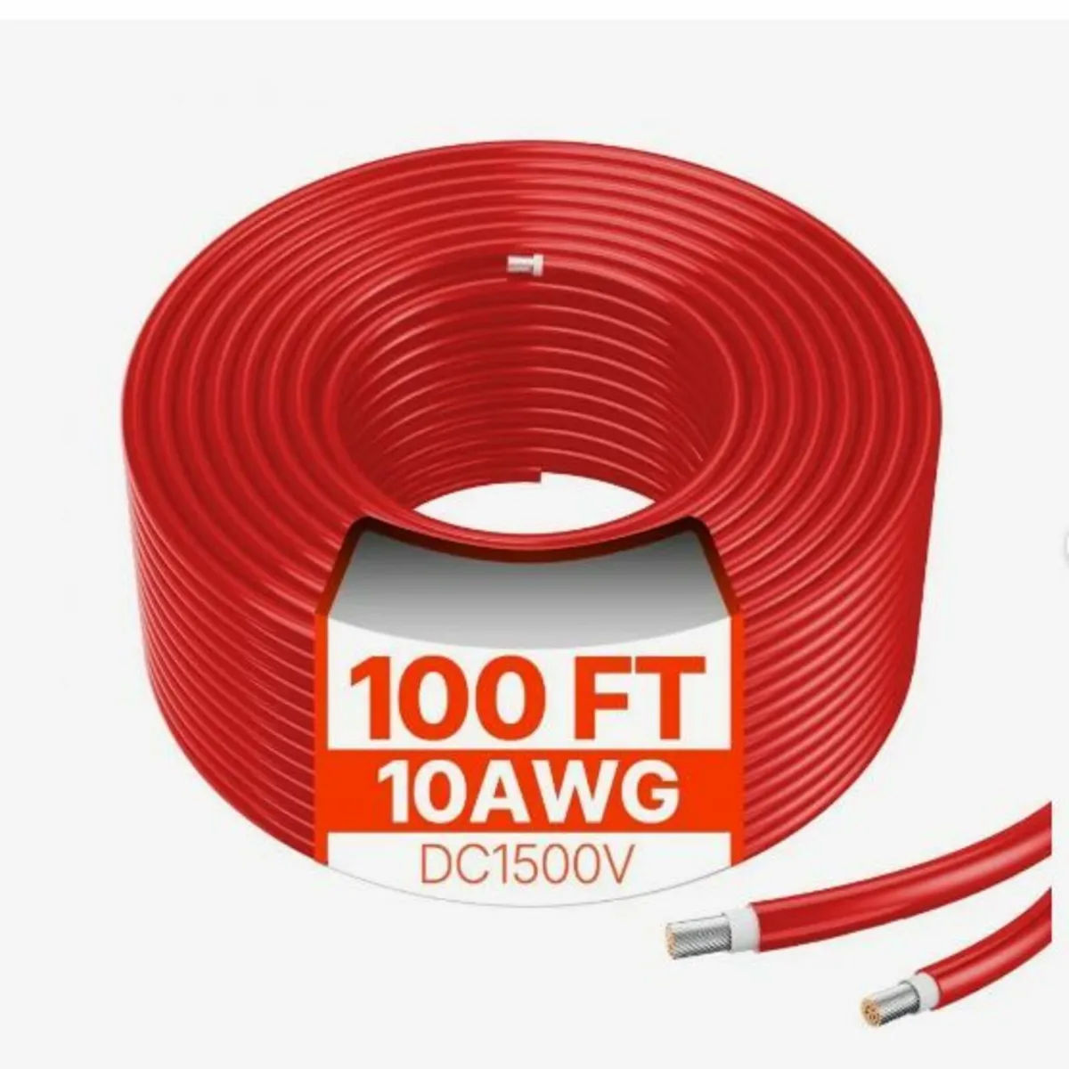 30.48m/100FT Solar Panel Extension Cable - Image 1
