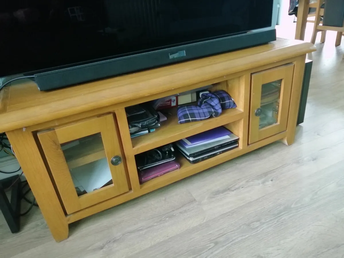 Recliner and tv unit for sale - Image 1