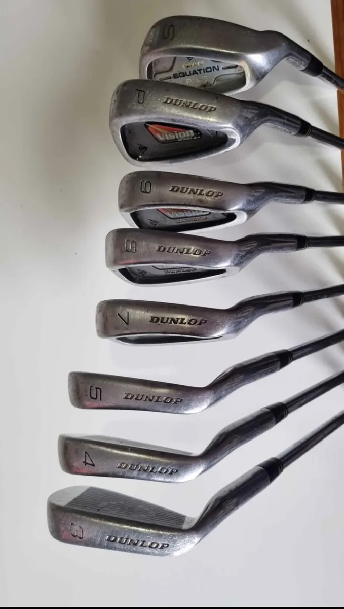 Dunlop 2000 vision golf clubs - Image 1