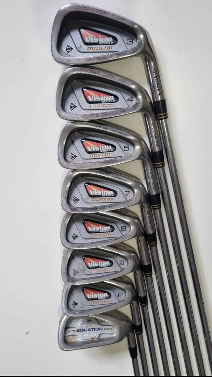 Dunlop 2000 vision golf clubs - Image 4
