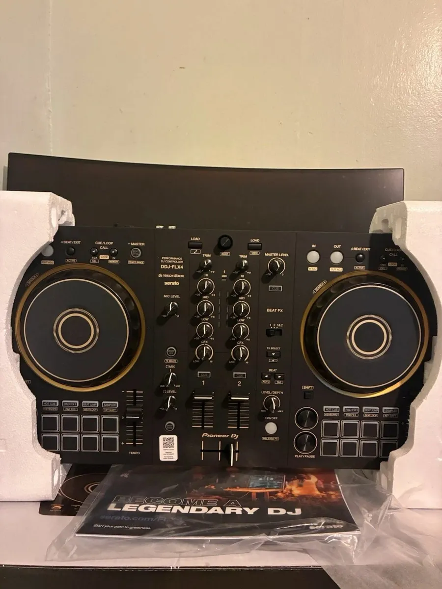 Pioneer DJ DDJ-FLX4-N 2-Channel DJ Controller Gold - Image 2