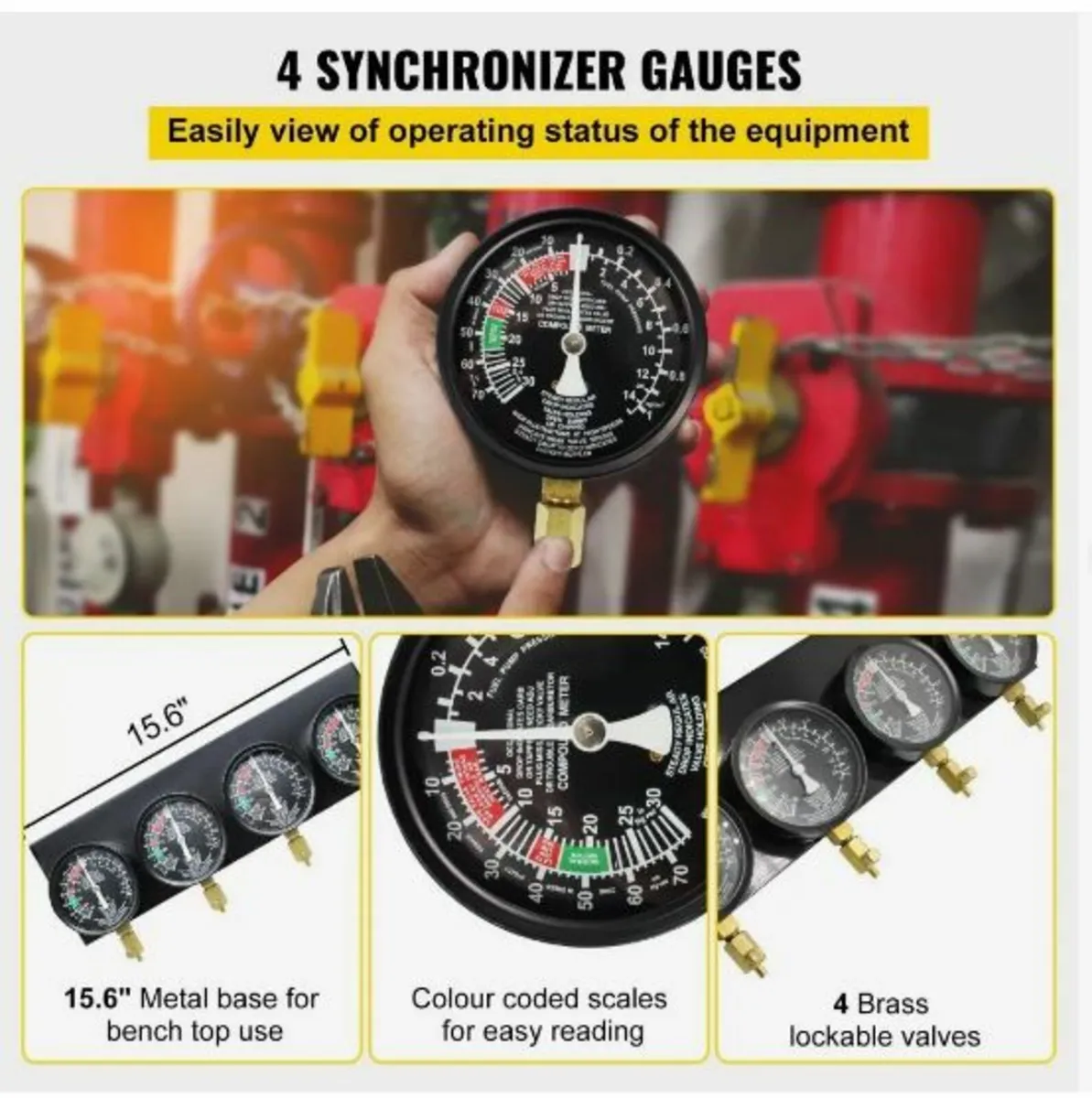 Mophorn Fuel Vacuum Carburetor Synchronize Tool - Image 4