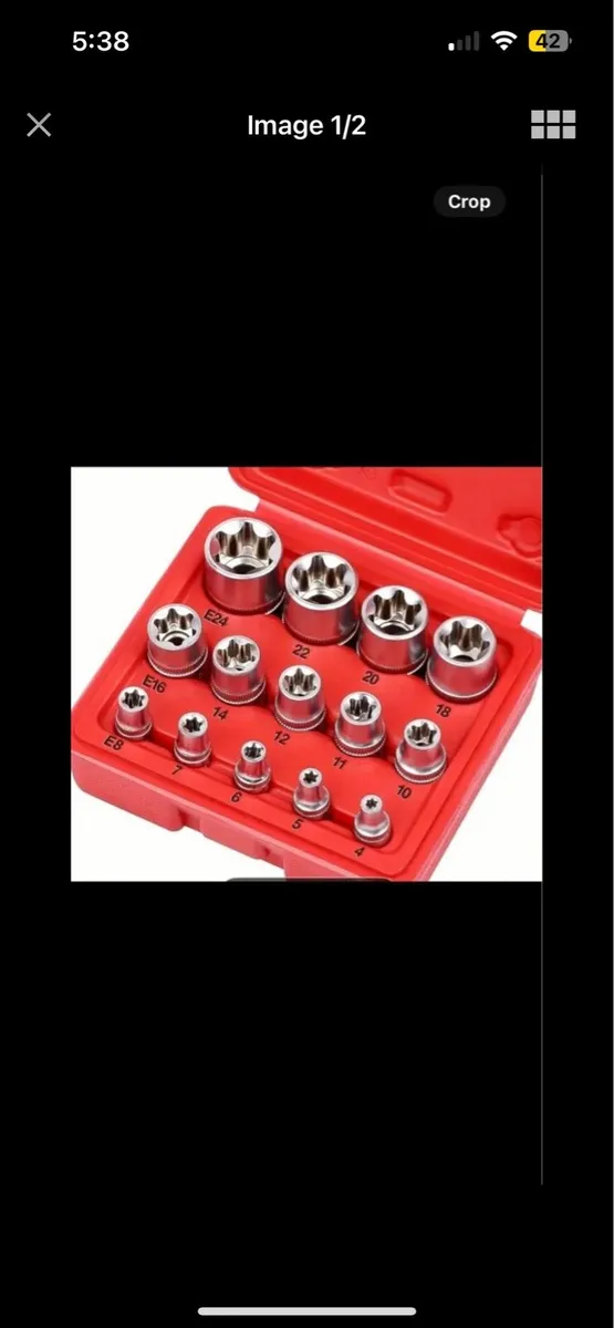Socket set . Tools - Image 2