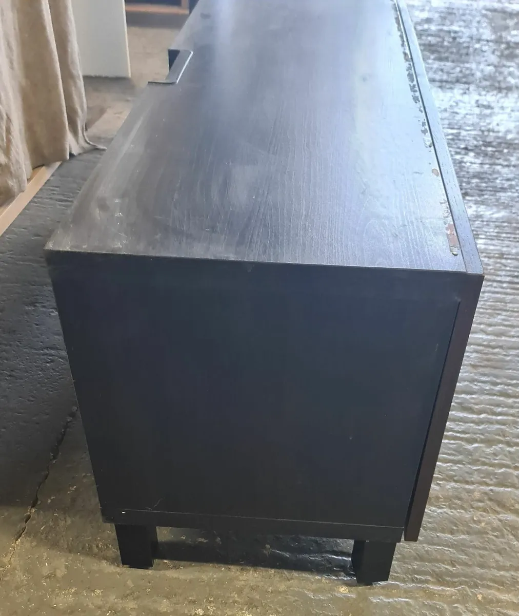 Dark Brown TV Cabinet / Storage Unit – Used - Image 2