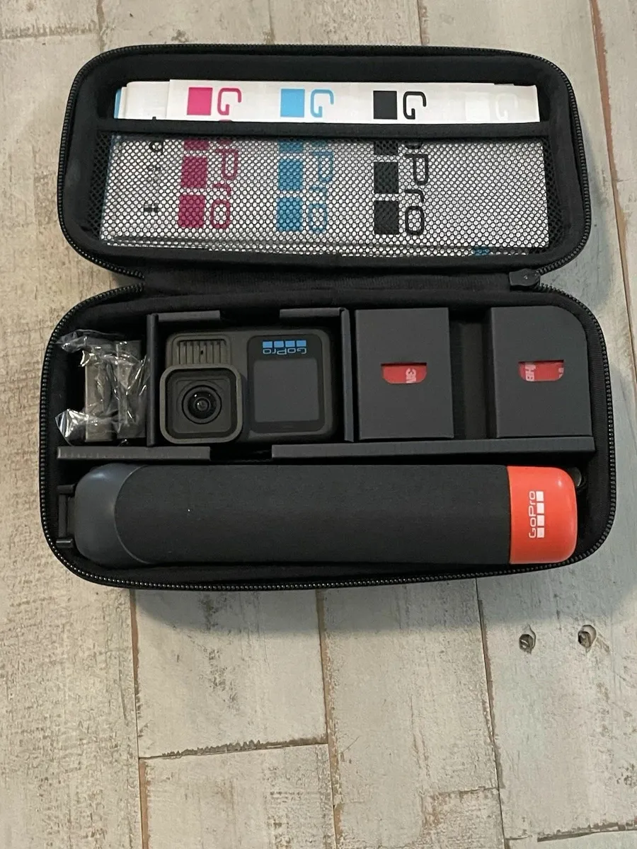 GoPro HERO13 Black 5K Action Camera + extras - Image 1
