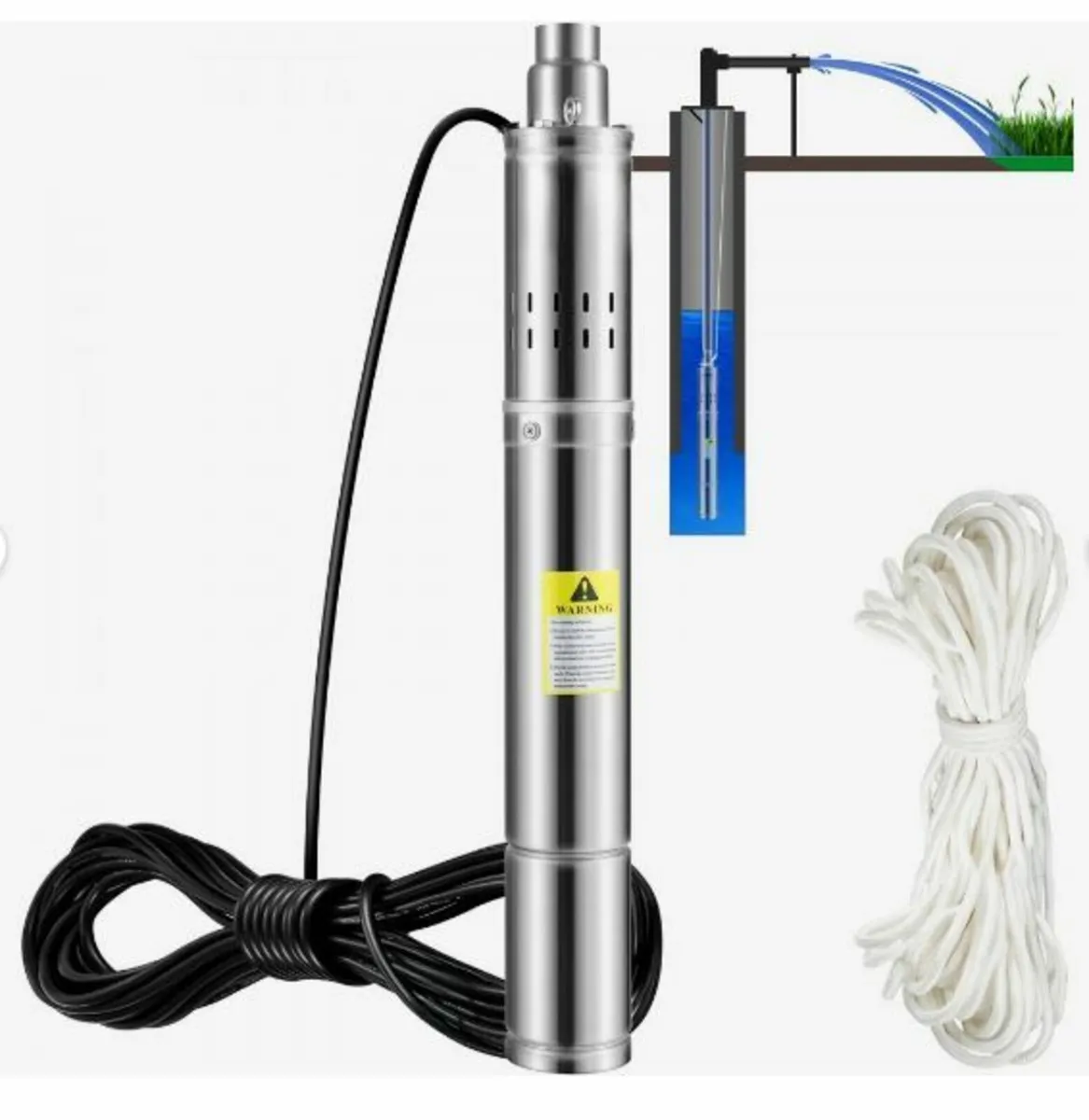 Deep Well Submersible Pump, 550W - Image 1