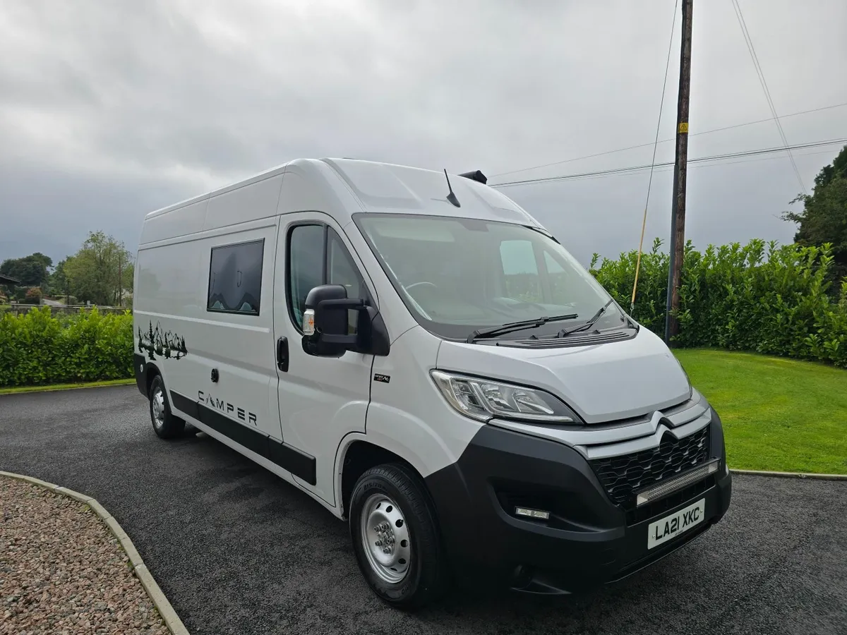 2021 Citroen Relay 3 Berth Camper,4 Belts, NI Van - Image 1