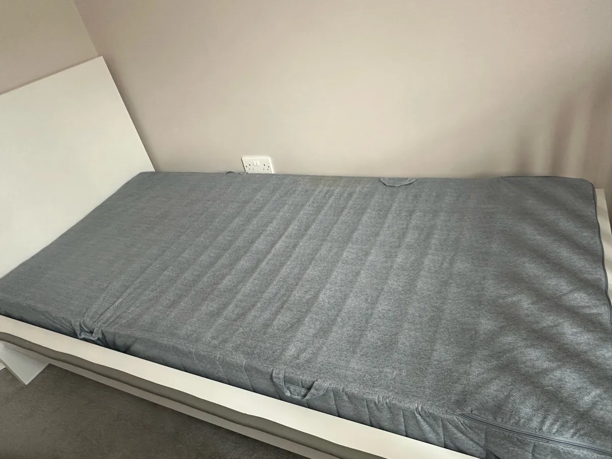 Ikea single bed with mattress - Image 2