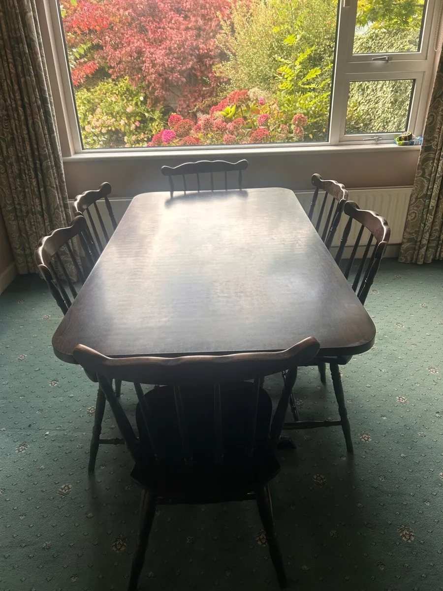 Dining Table & 6 chairs - Image 2