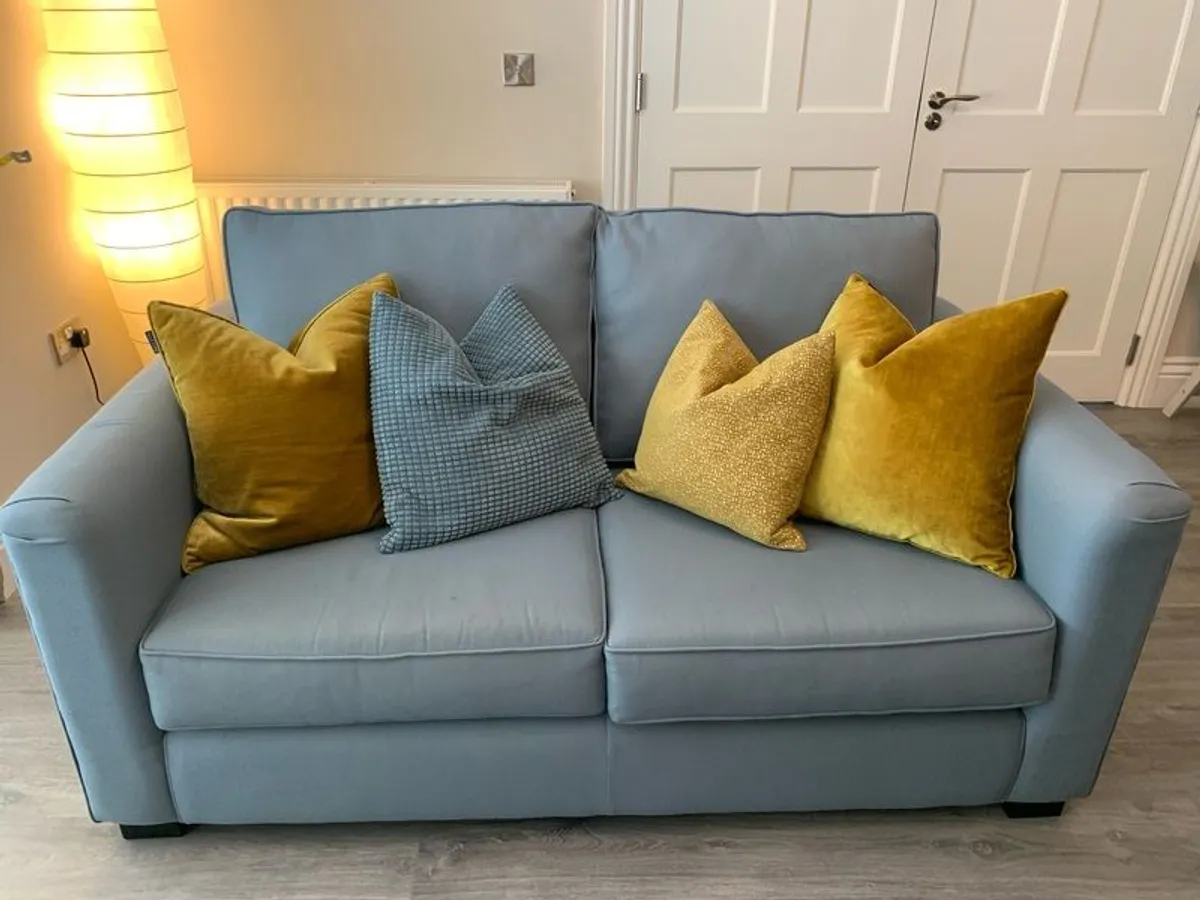 Bespoke handmade two seater sofa - Image 1