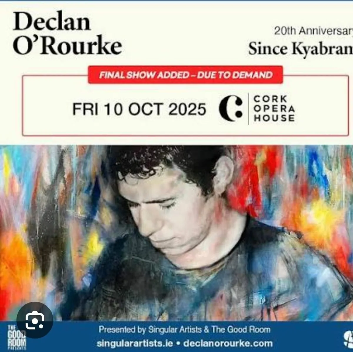 2 Declan O Rourke Tickets
