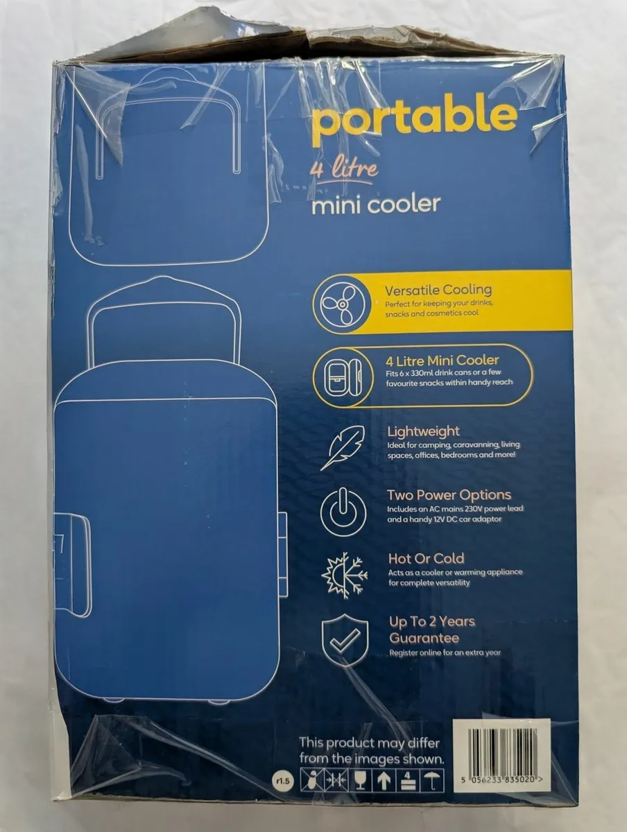 🧊 4L Mini Cooler (Hot & Cold) - Brand New, Never - Image 2