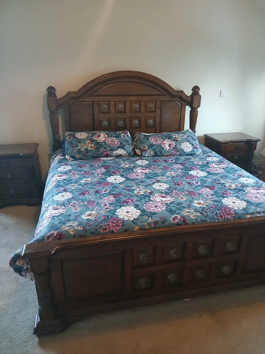 Mahogany Superking bedroom set - Image 1