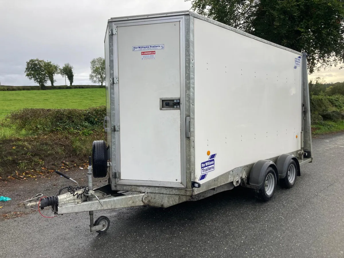 2020 Ifor Williams BV126 Box Van Trailer NO VAT - Image 1
