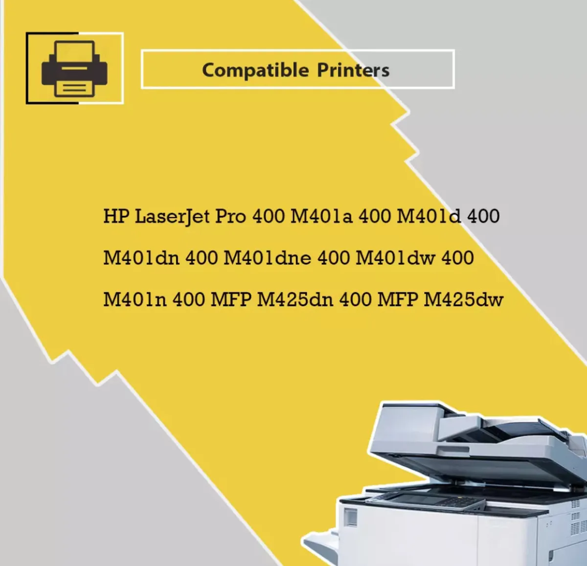 2 x Black CF280X Toner Cartridge For HP LaserJet - Image 2