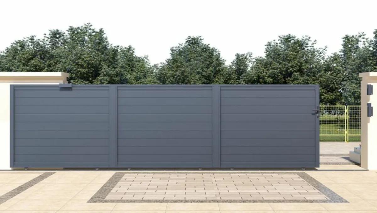 Sliding Gate 6m Anthracite Grey - Image 1