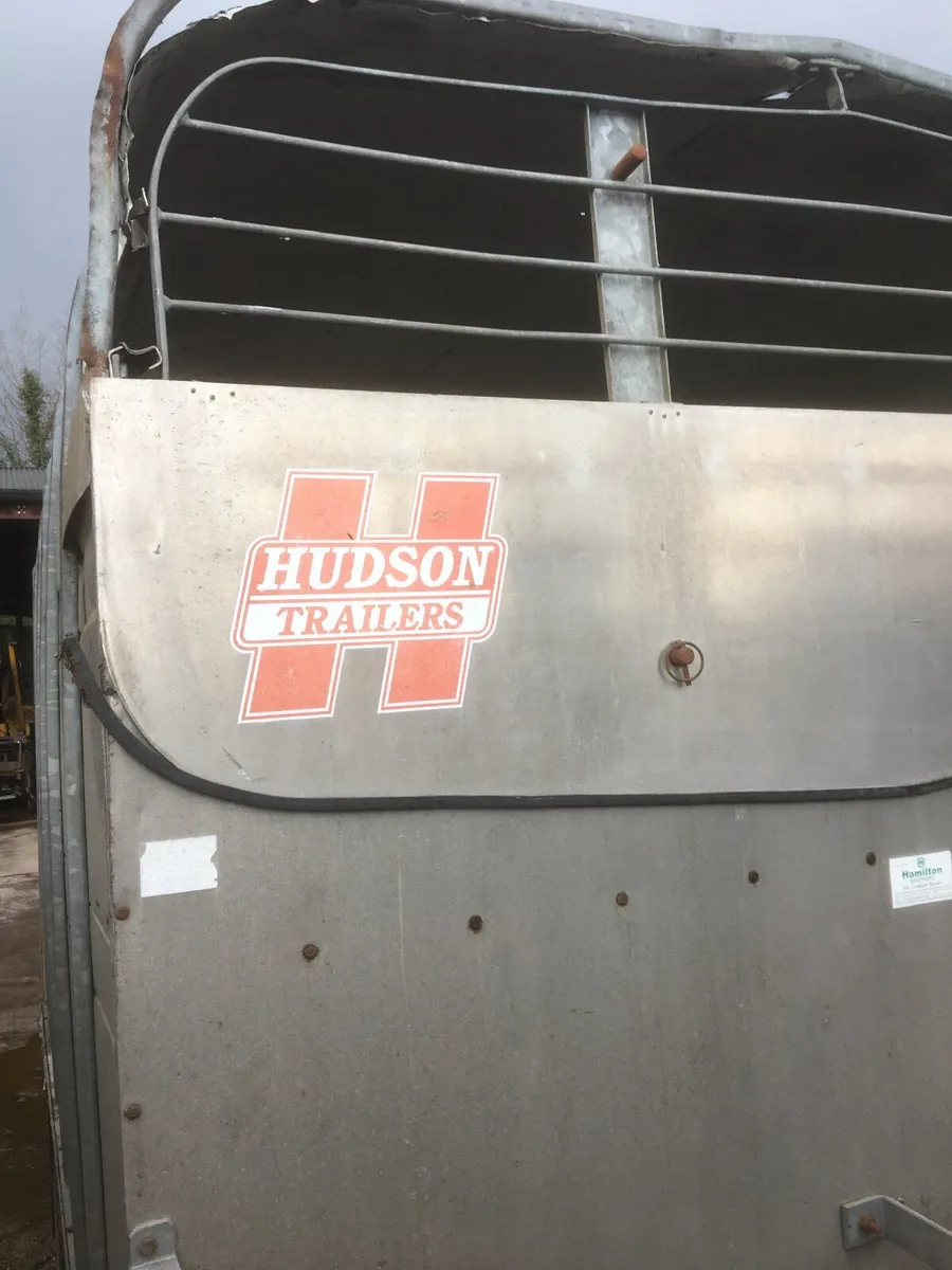 Hudson 12X6 “6 DM cattle trailer - Image 1