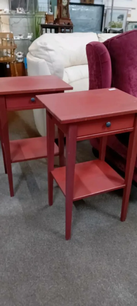 Pair Of Modern Lamp Tables - Image 1