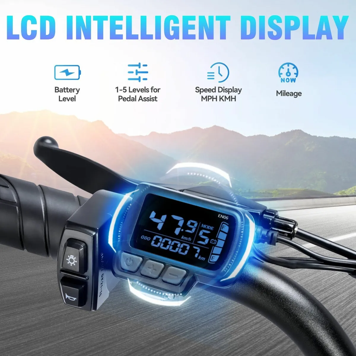 YVY C20 LITE 1200W Fat Tire Electric Bike - Image 2