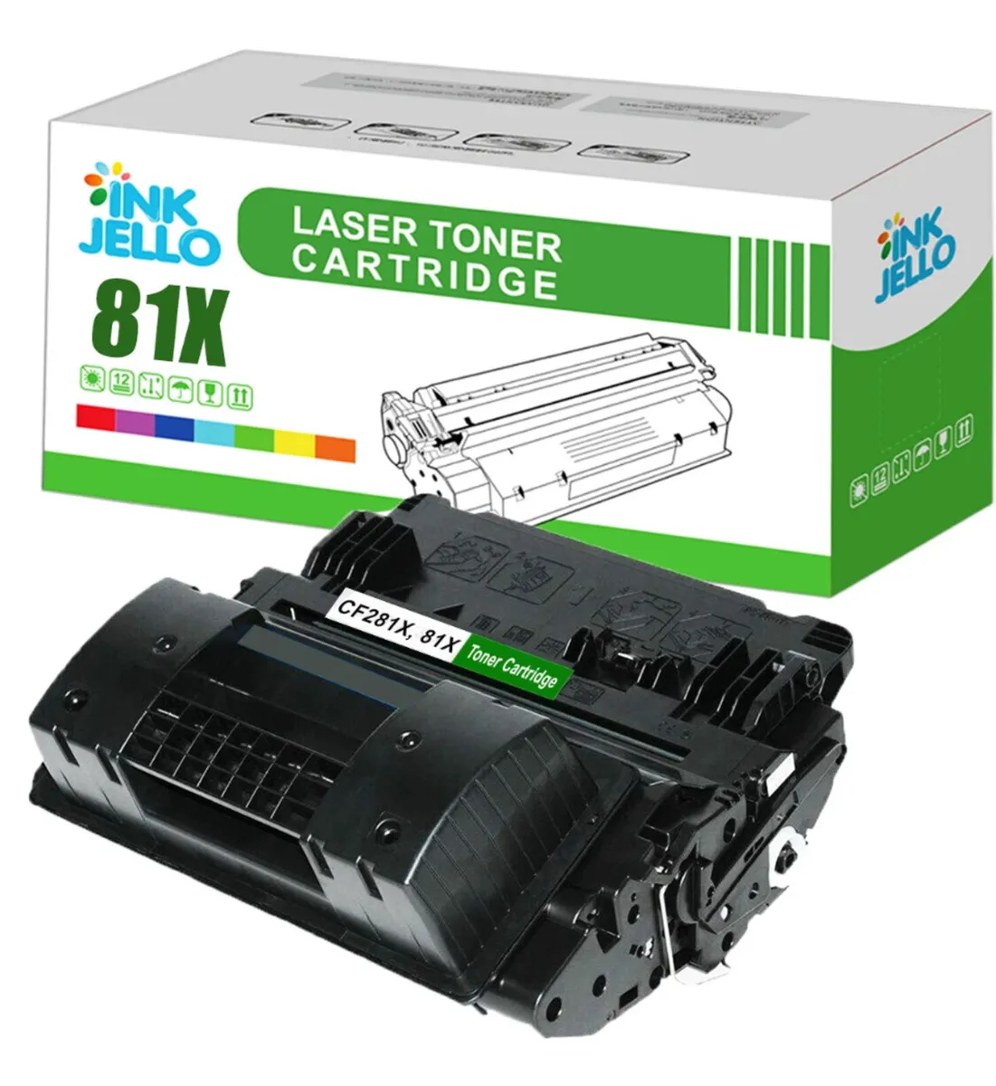 Toner Cartridge CF281X Black 81X For HP Laserjet - Image 1