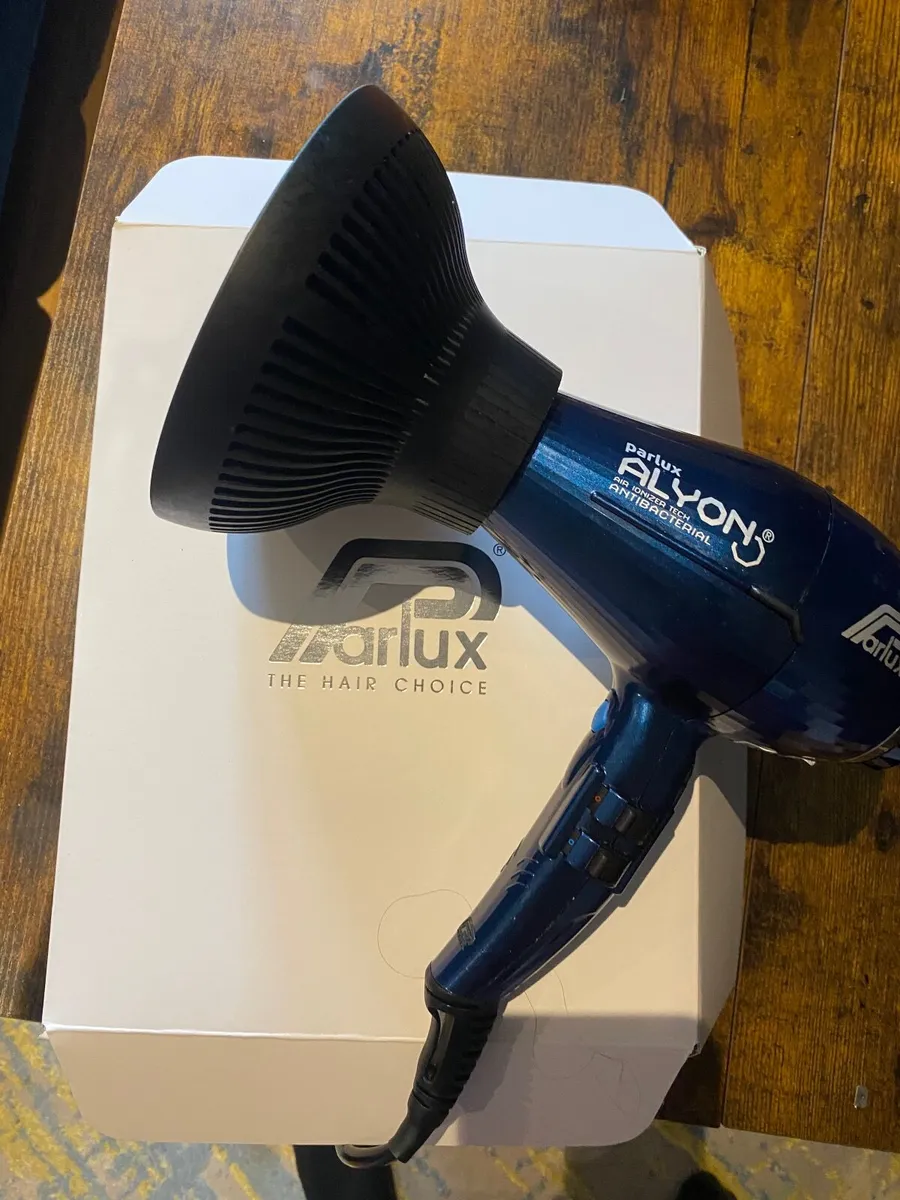 Parlux Alyon Air Ionizer Hair Dryer Night Blue - Image 1