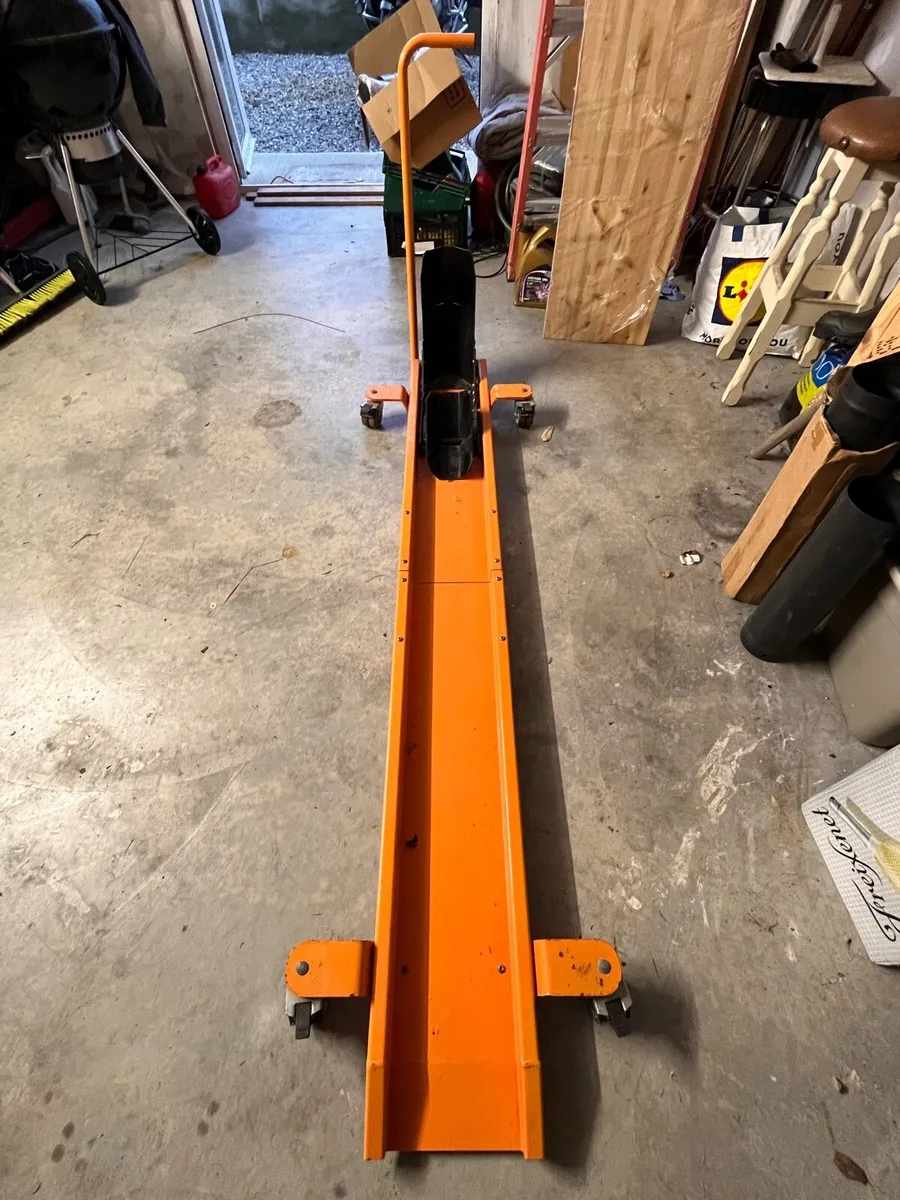 Motorbike Dolly Mover with Wheel Chock - Image 1