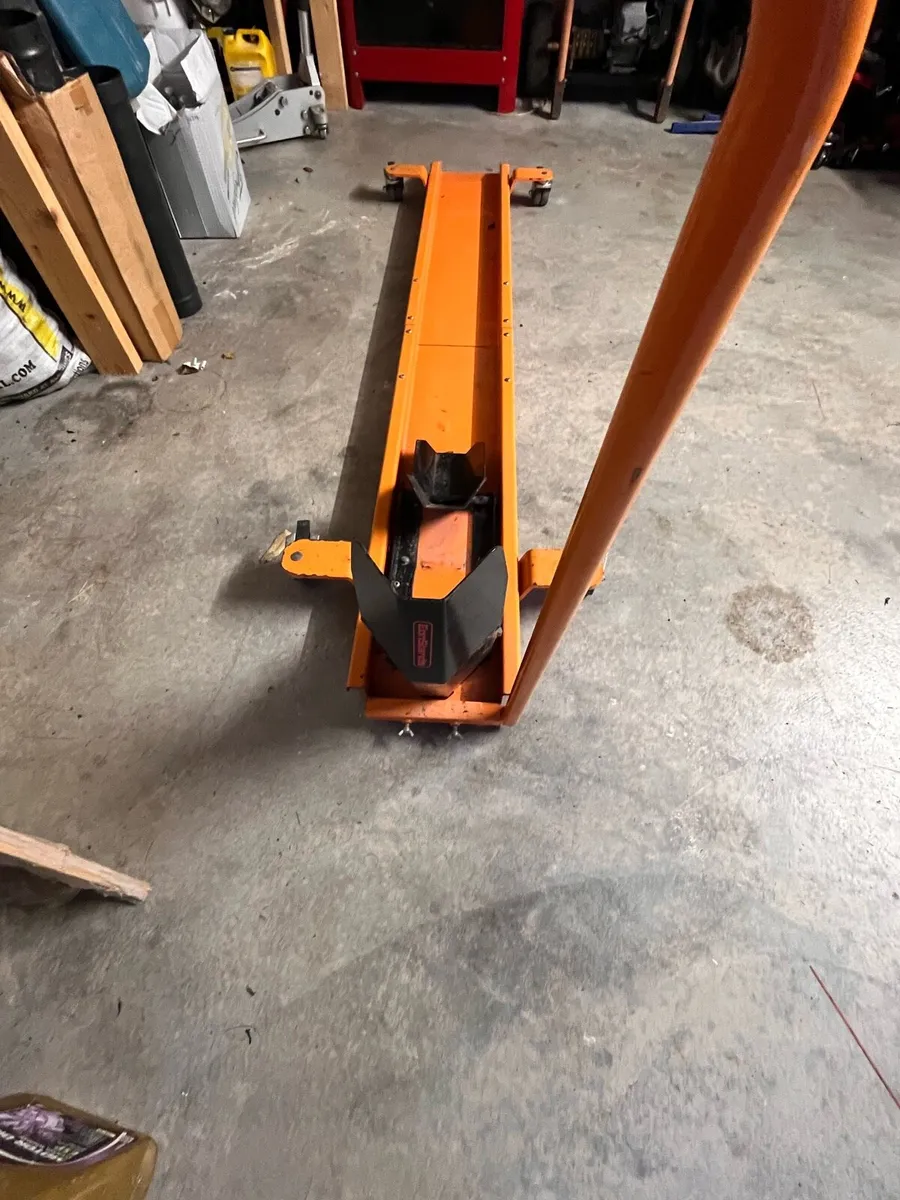 Motorbike Dolly Mover with Wheel Chock - Image 3