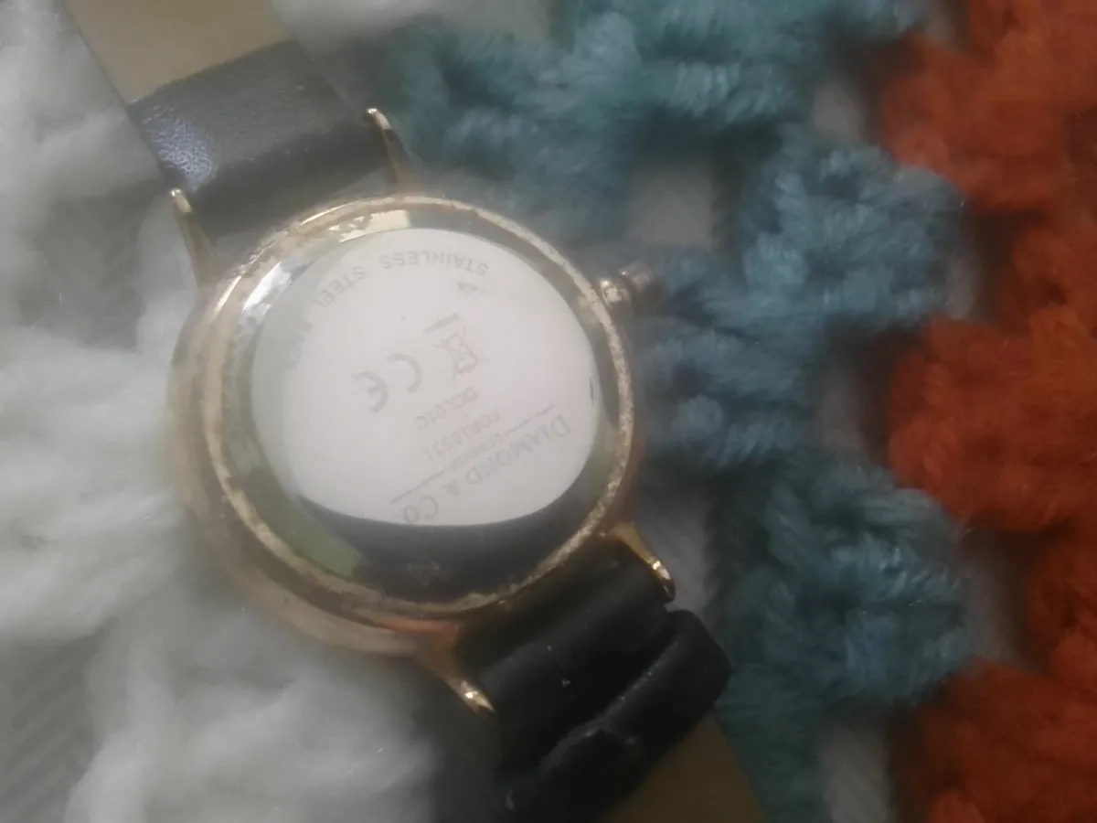 DIAMOND & CO ROSE GOLD DIAMOND 0.15ct WATCH AS NEW - Image 4