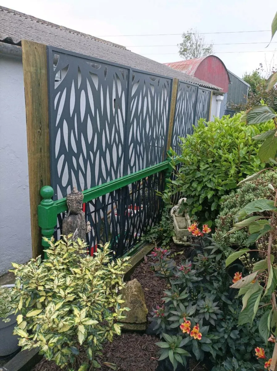 Decative metal fencing for - Image 2